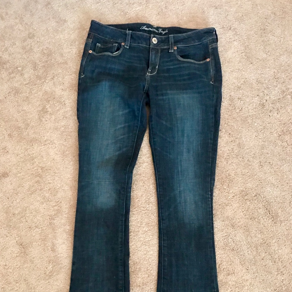 American Eagle skinny flare jeans